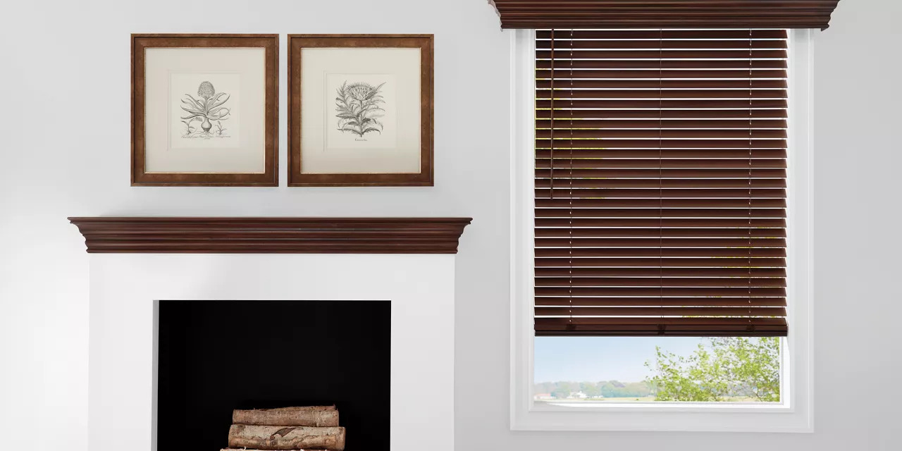 Hunter Douglas Parkland Wood Blinds can be automated